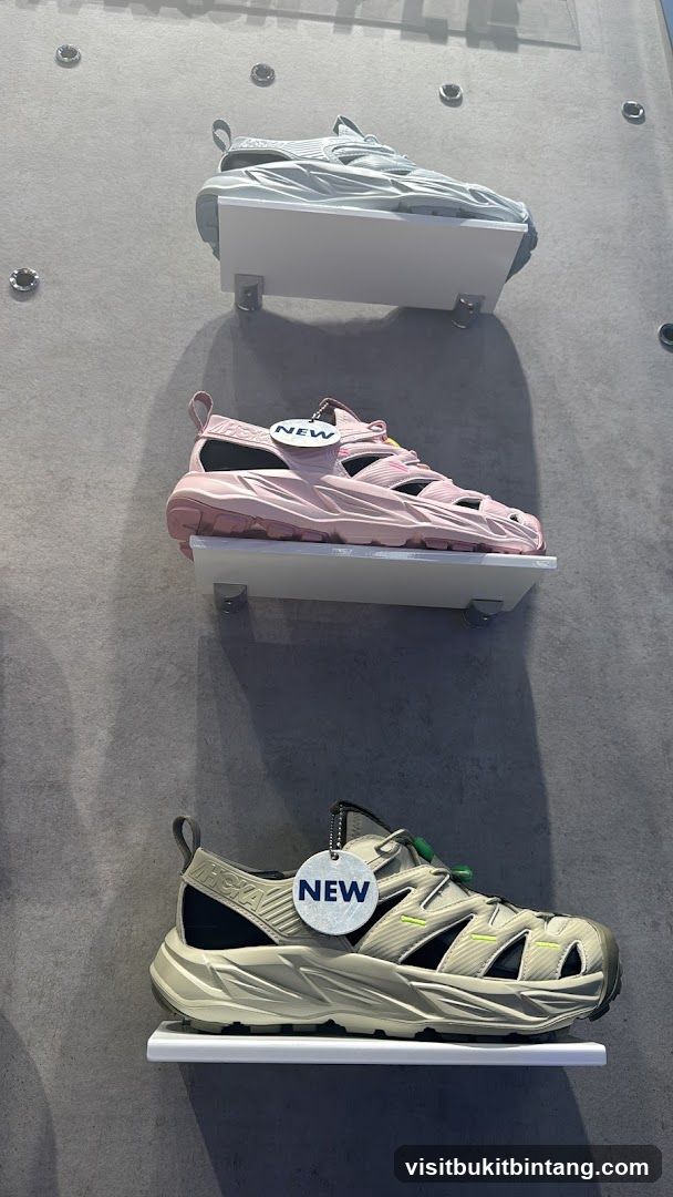 New Shoes Display