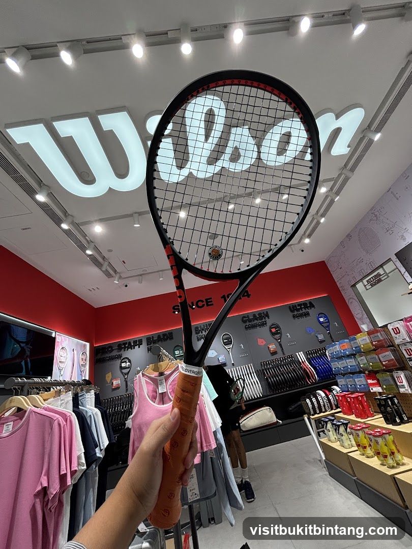 Wilson Tennis Store Interior