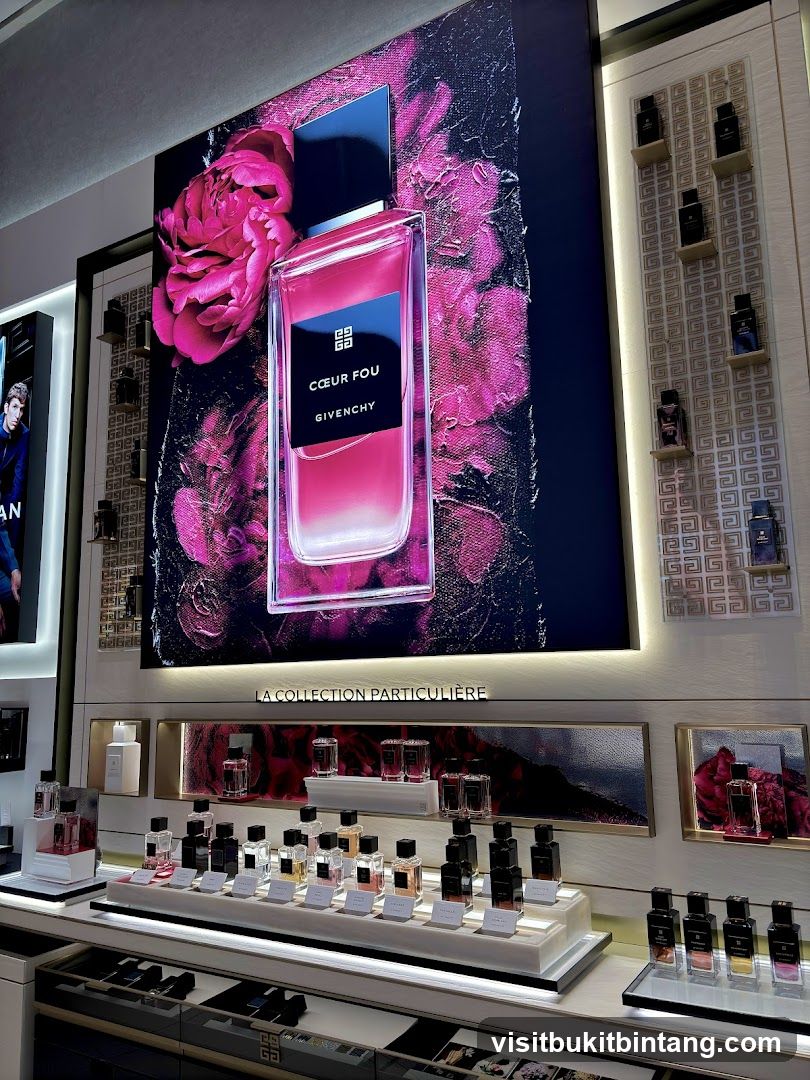 Givenchy Perfume Display