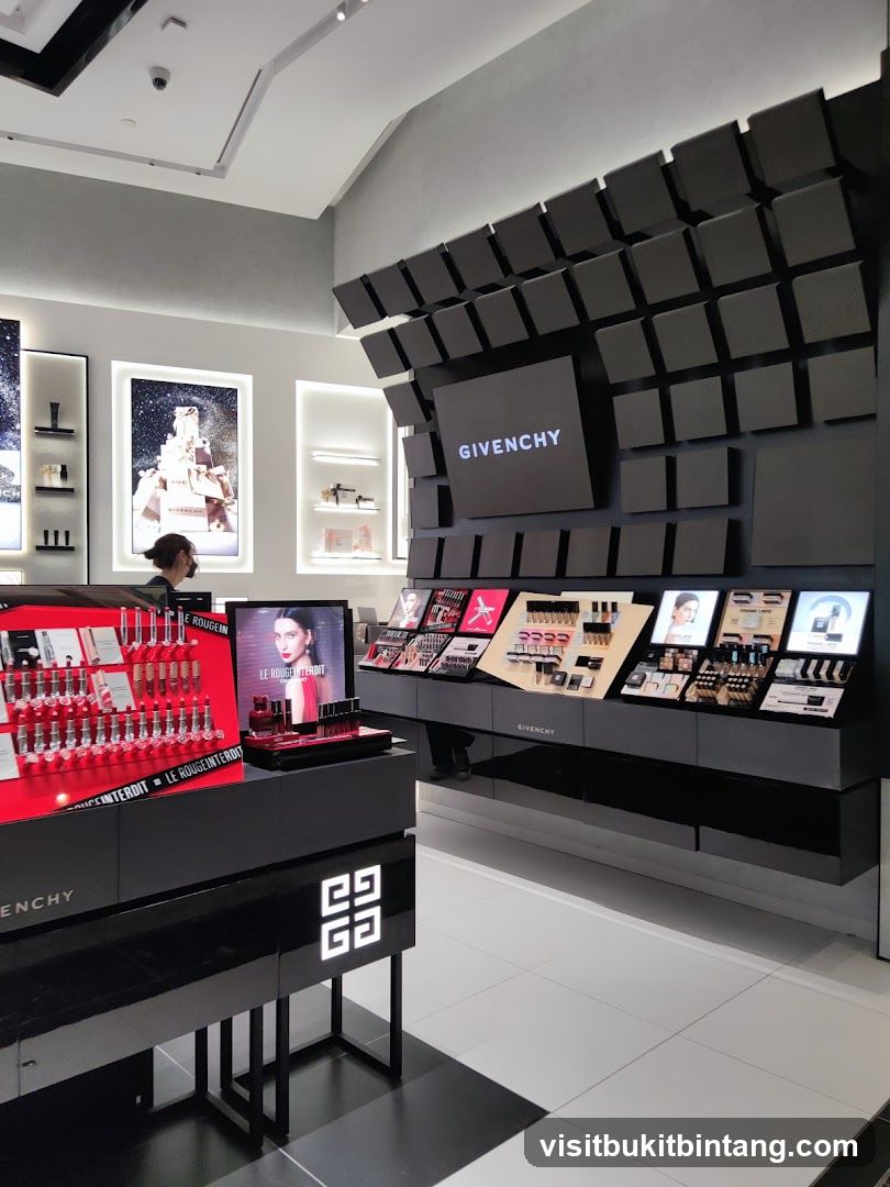 Givenchy Makeup Display