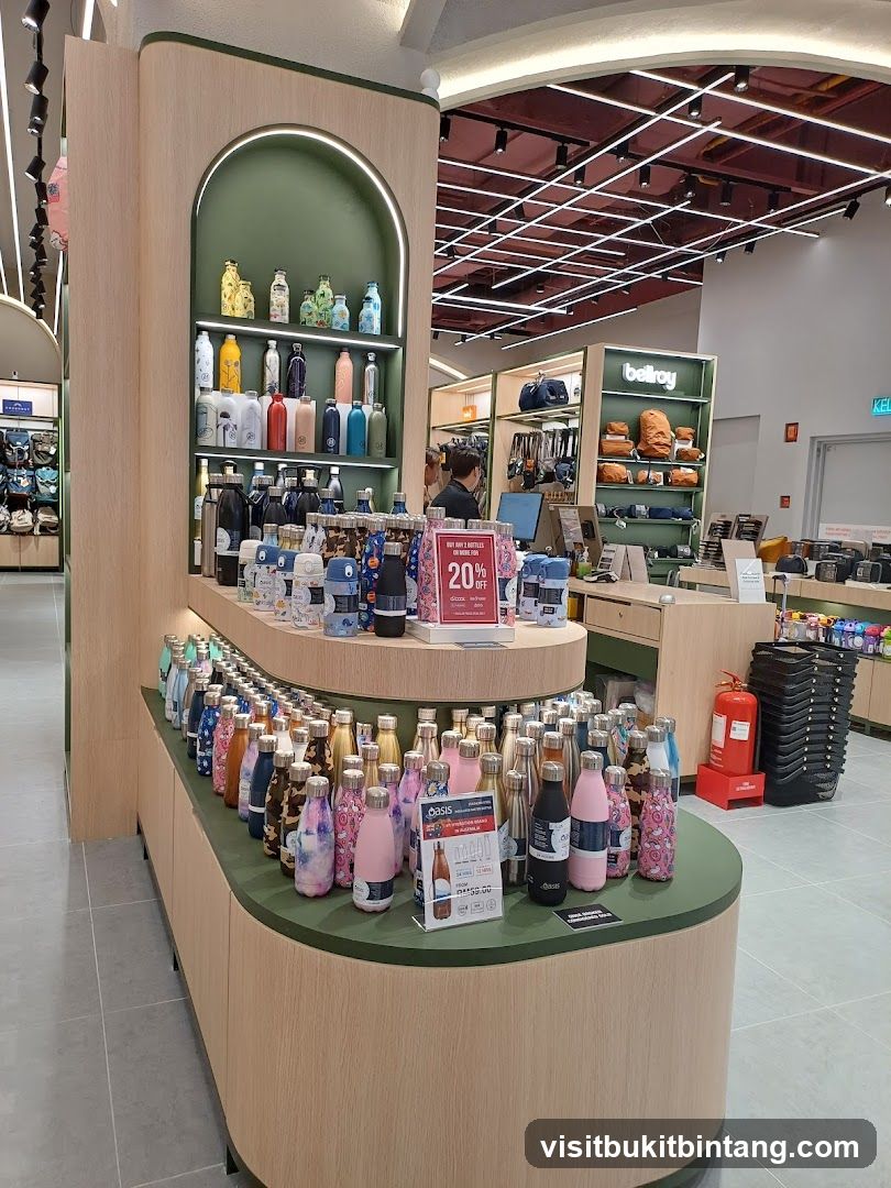Water Bottle Display