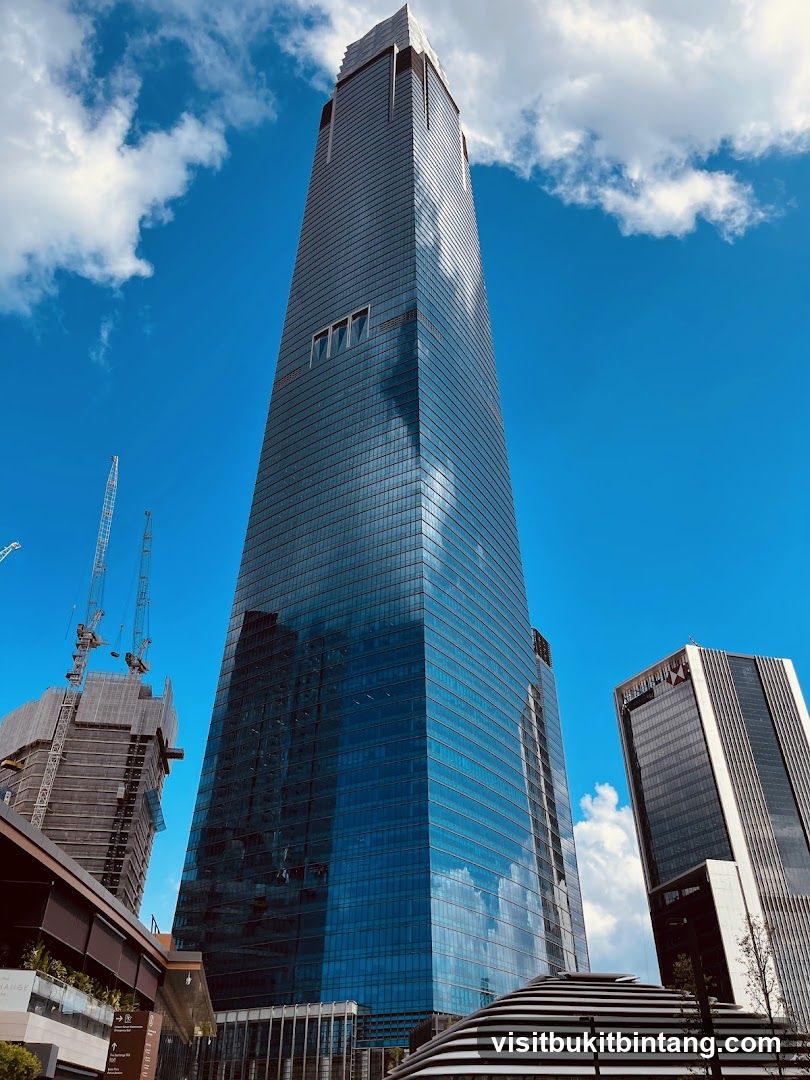 Modern Skyscrapers Under a Blue Sky