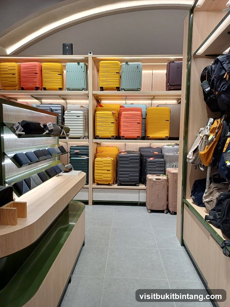 Luggage Store Display