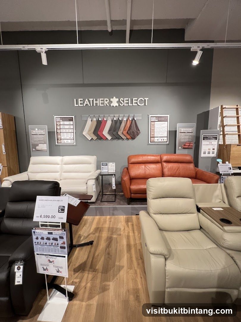 Leather Furniture Showroom