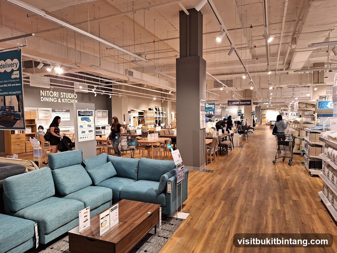 Nitori Studio Dining & Kitchen Store Interior