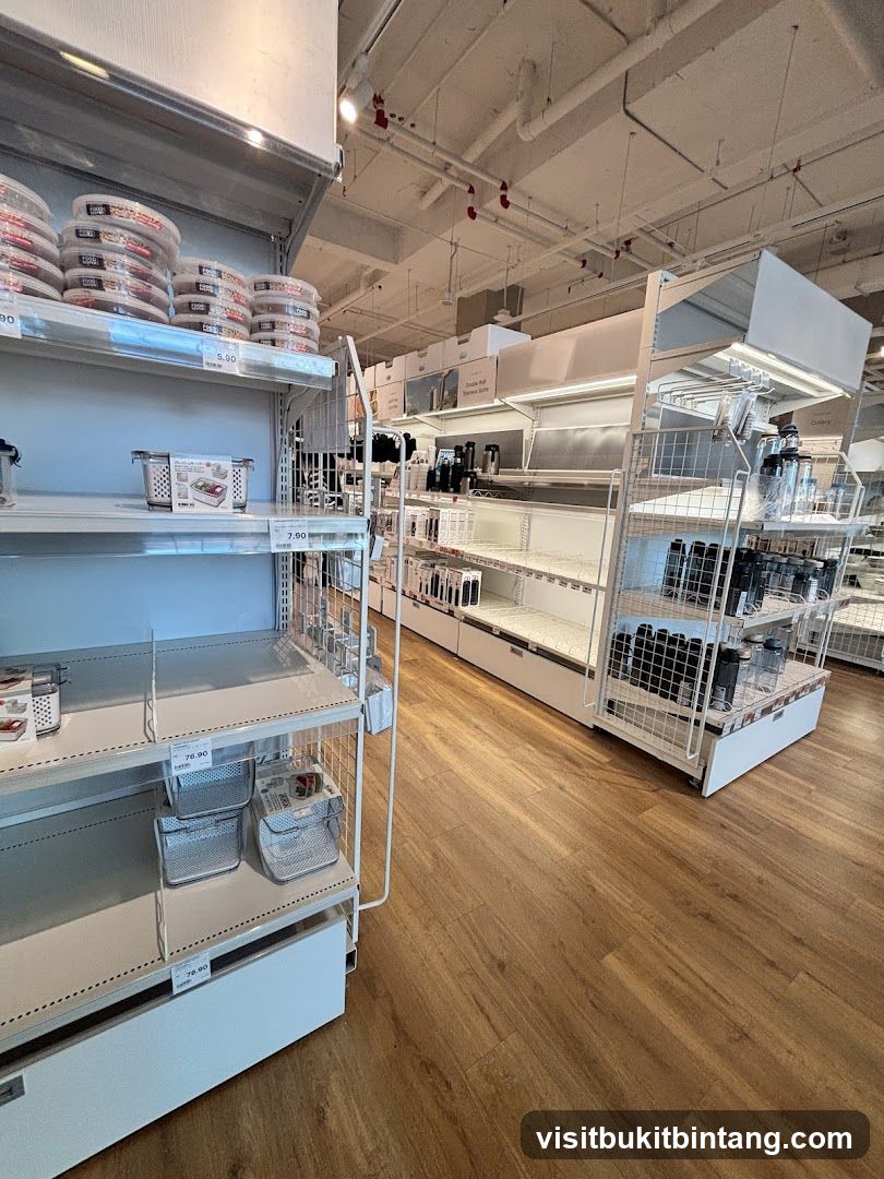 Kitchenware Store Aisles