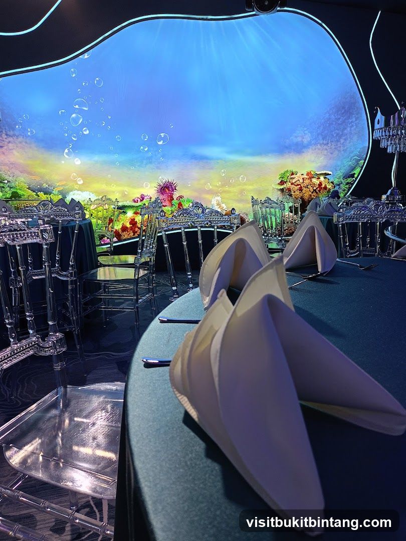 Underwater Themed Dining Room