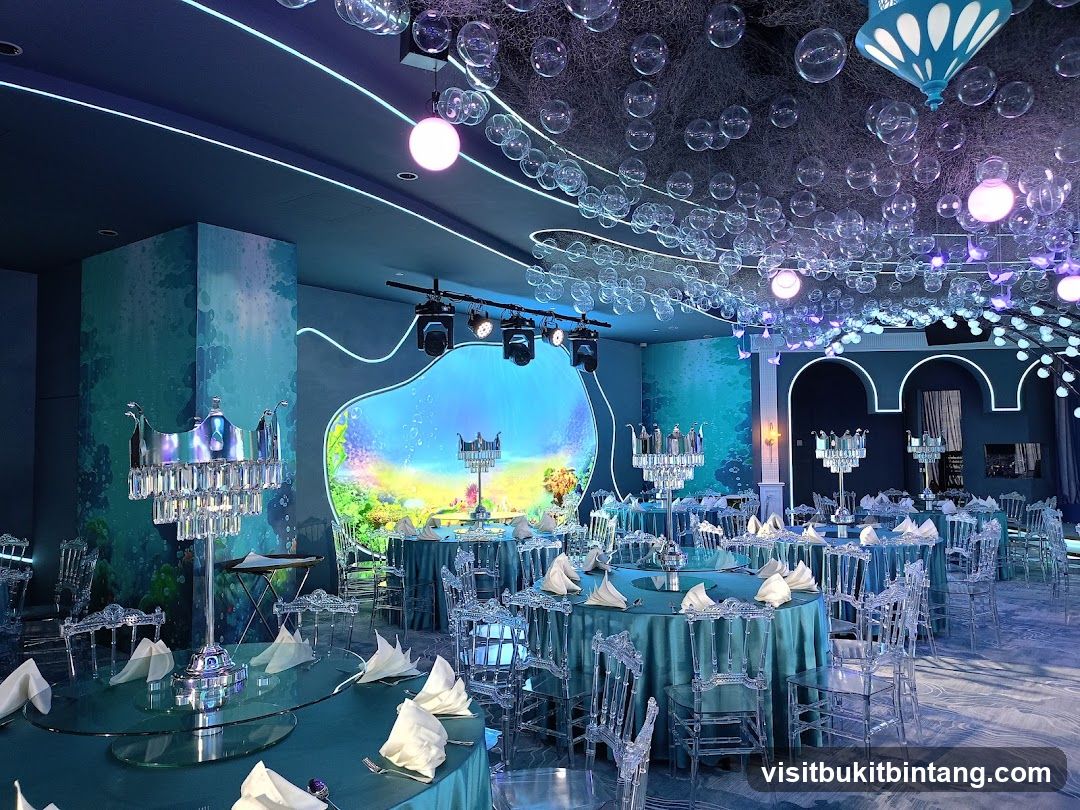 Underwater Themed Banquet Hall