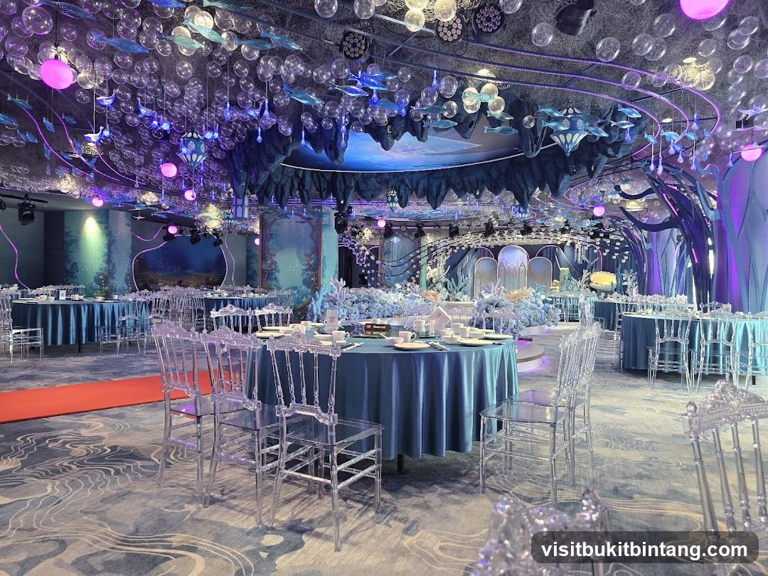 Underwater Themed Banquet Hall