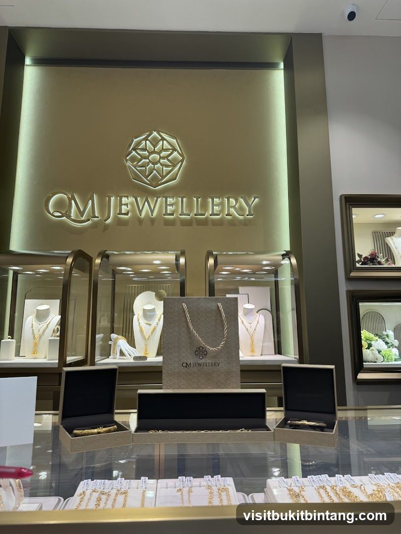QM Jewellery Display