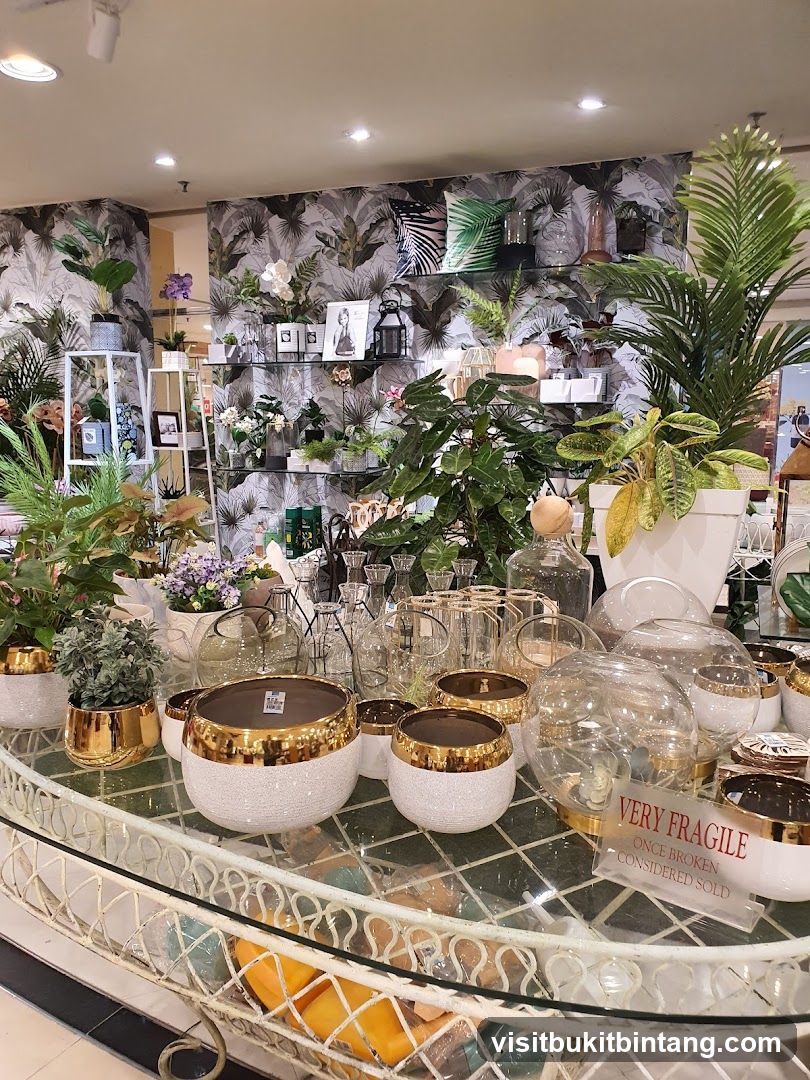 Decorative Home Goods Display