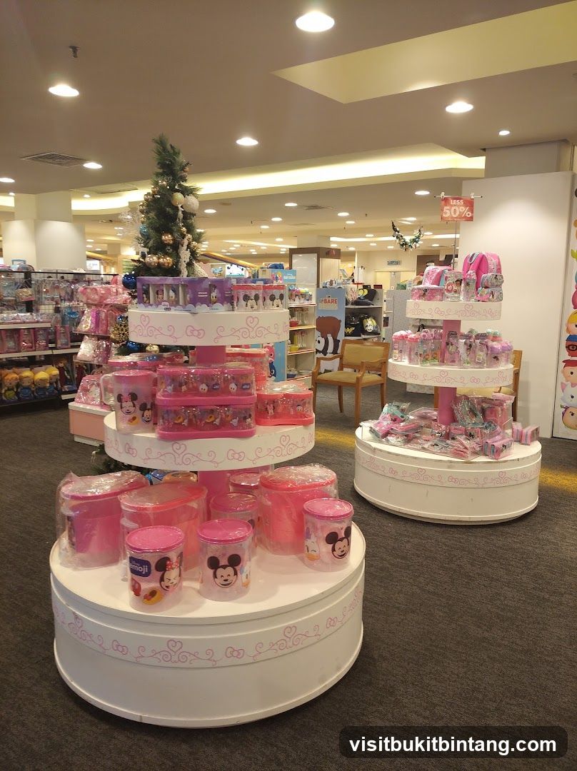 Disney Themed Merchandise Display