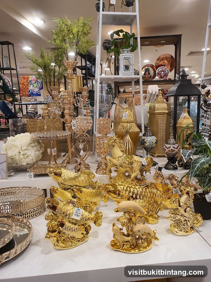 Golden Decorative Items