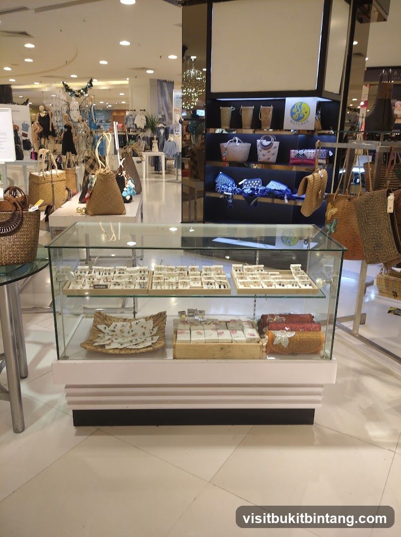 Display of Accessories and Bags