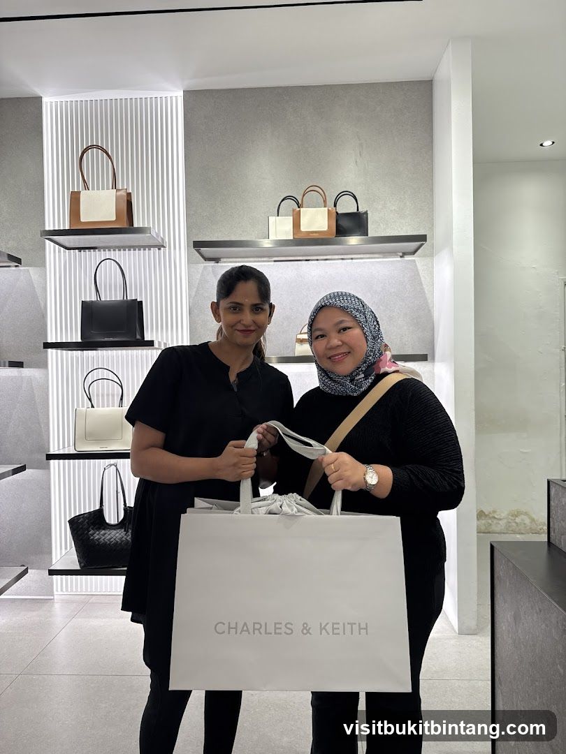 Two Women with Shopping Bag