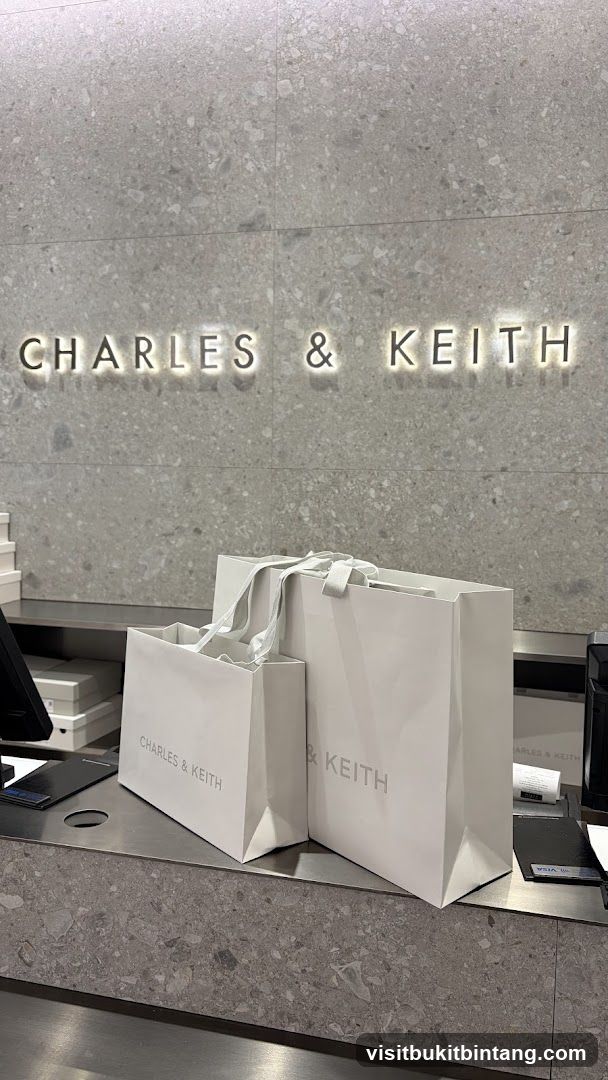 Charles & Keith Shopping Bags