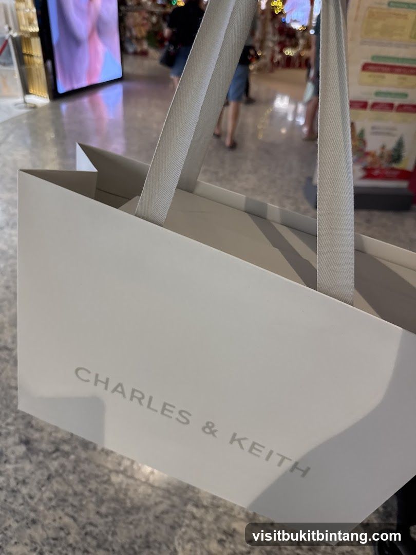 Charles & Keith Shopping Bag