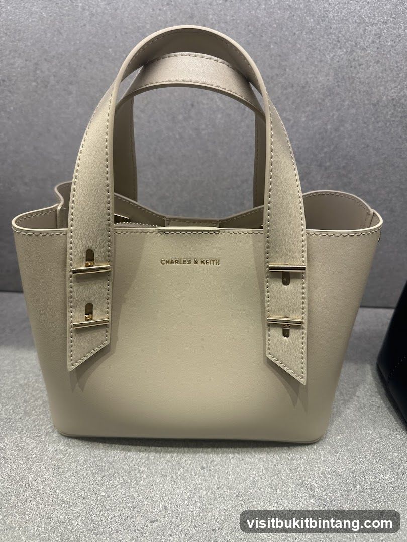 Beige Handbag