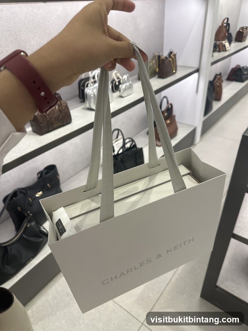 Shopping Bag with Brand Name