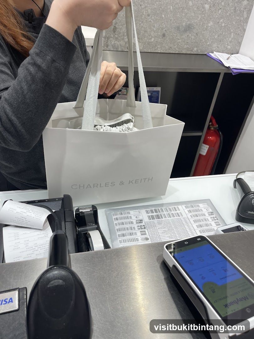 Shopping Bag with Brand Name
