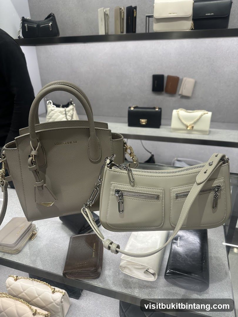 Handbags and Wallets on Display