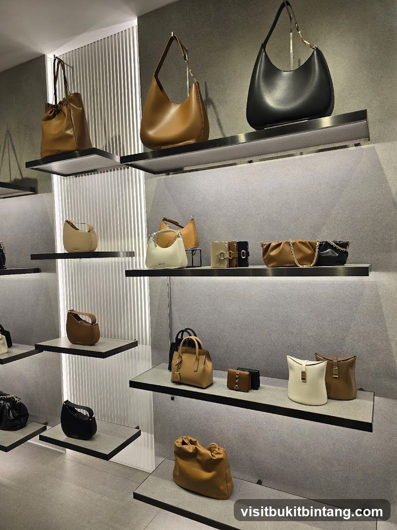 Handbags on Display