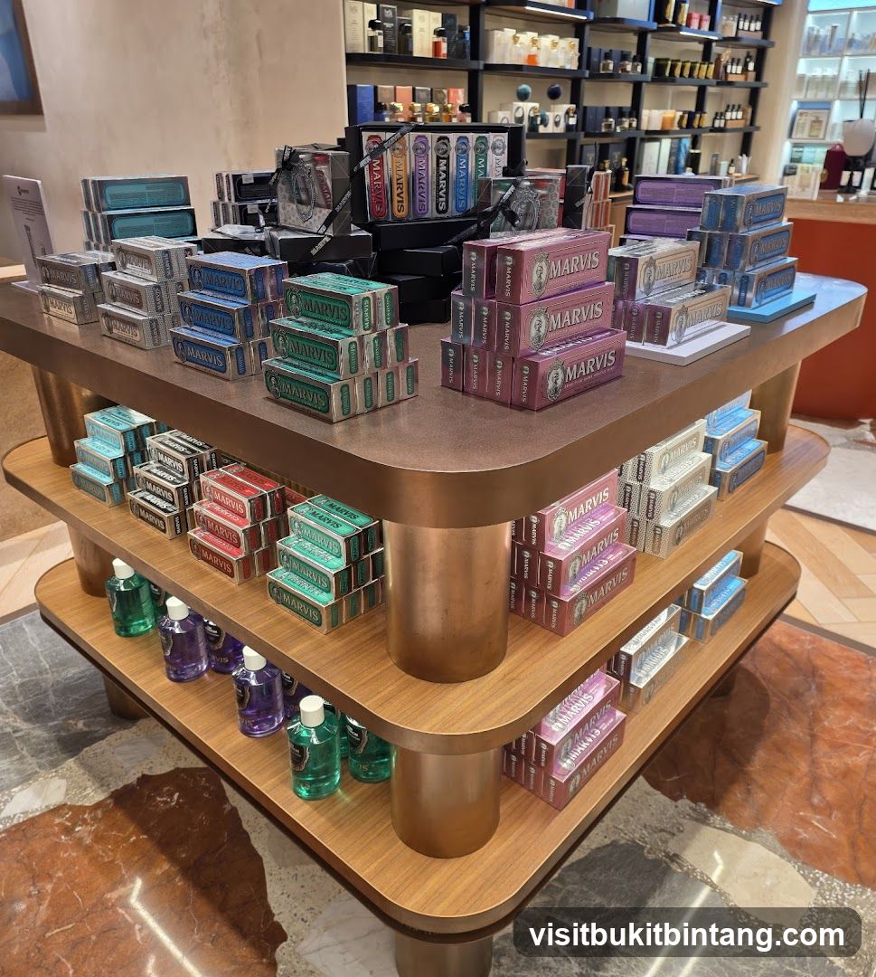 Marvis Toothpaste Display