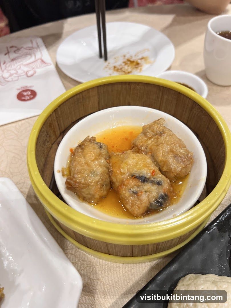 Steamed Tofu Skin Rolls
