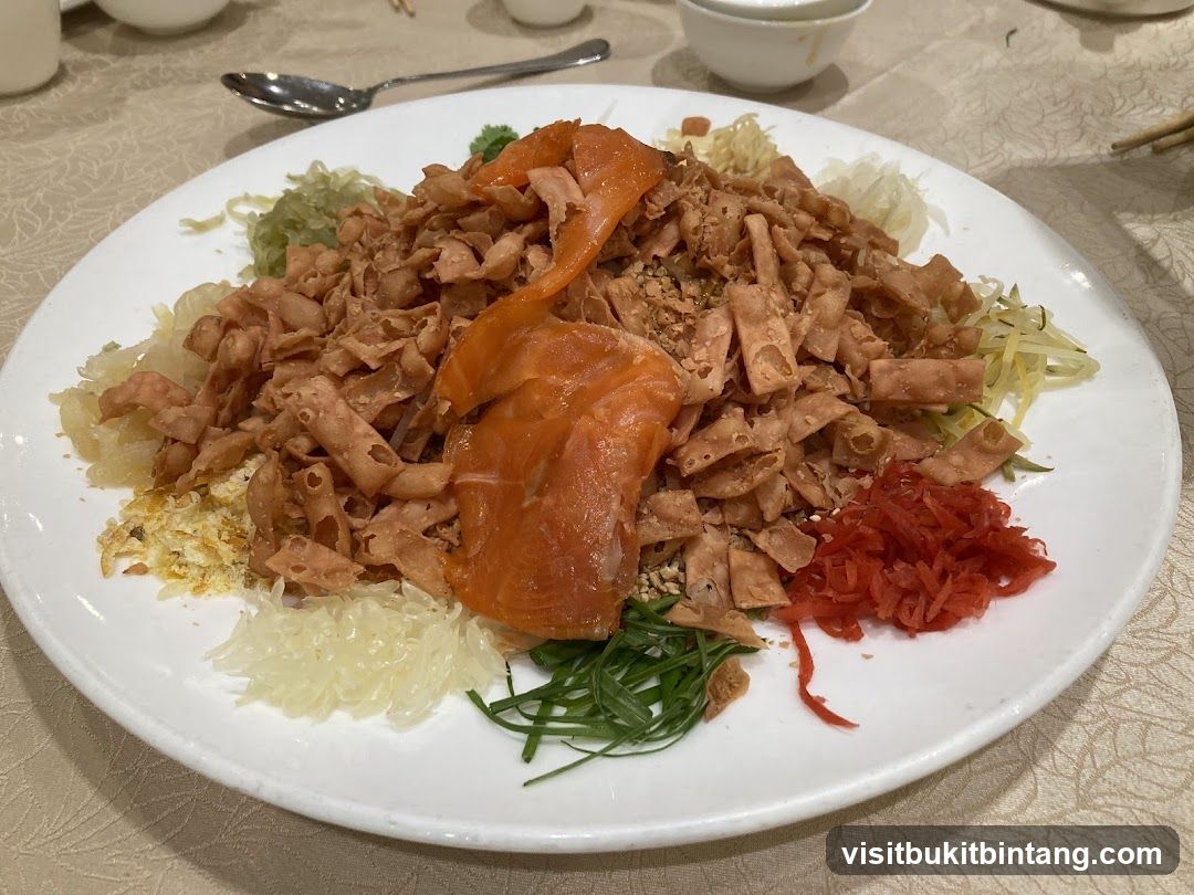 Salmon and Crispy Noodle Salad