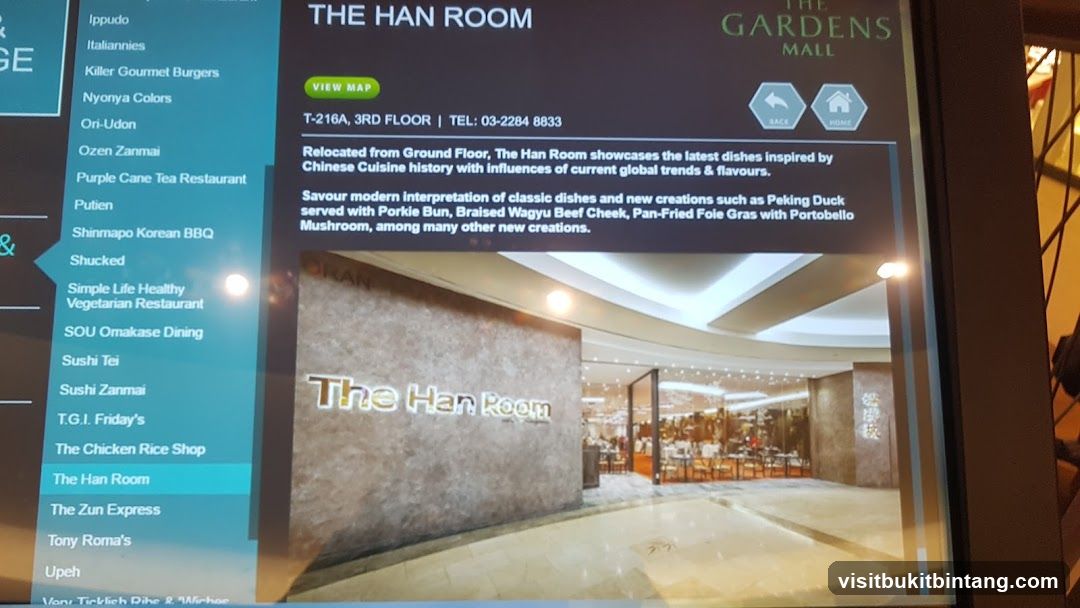The Han Room Information