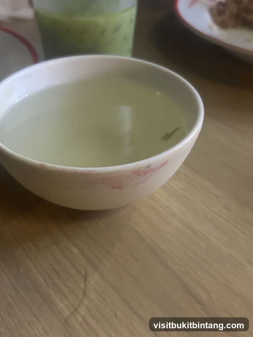 Cup of tea with lipstick mark