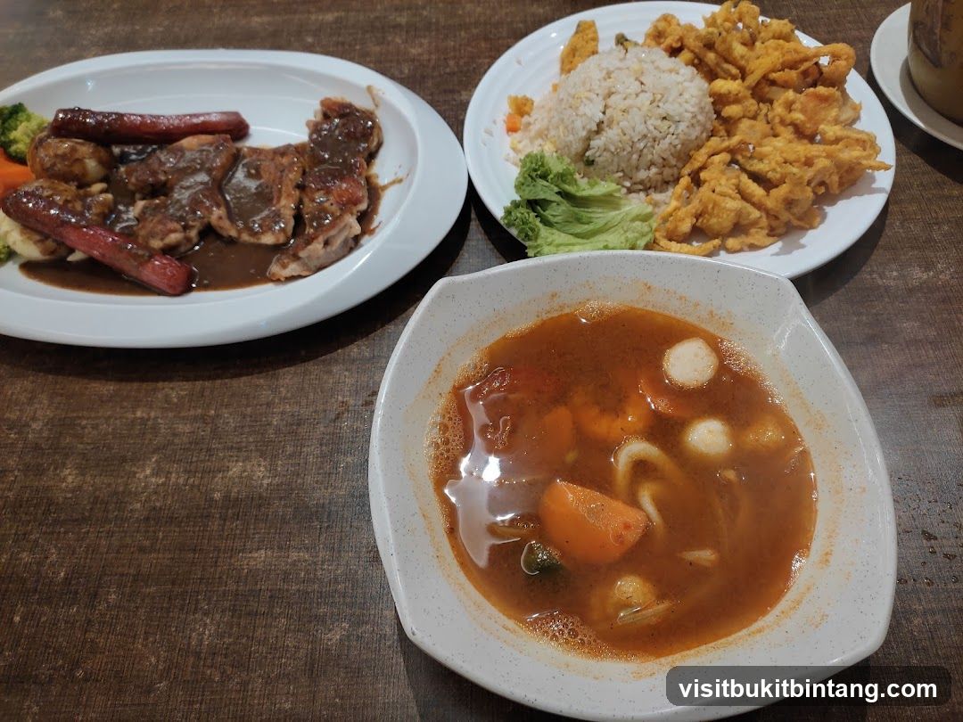 Three Dishes on a Table