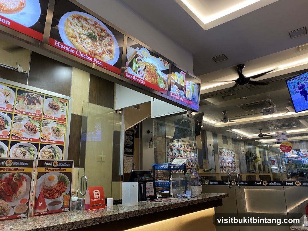 Food Court Counter