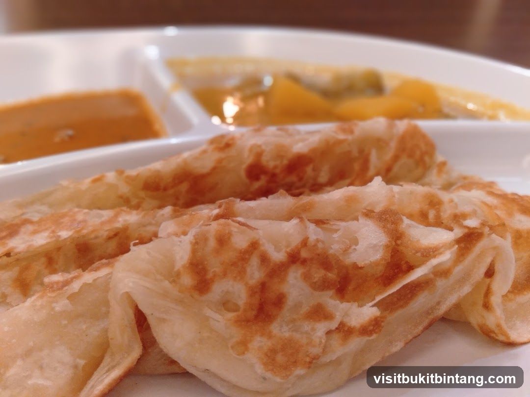Roti Canai with Curry