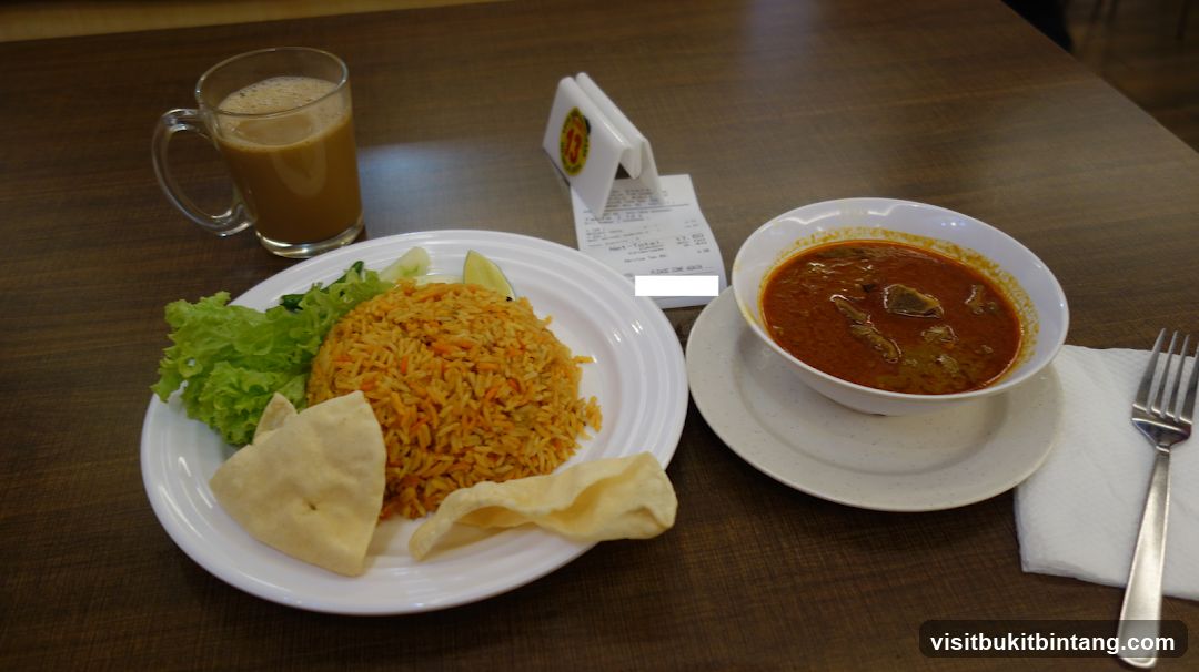 Meal with Rice and Curry