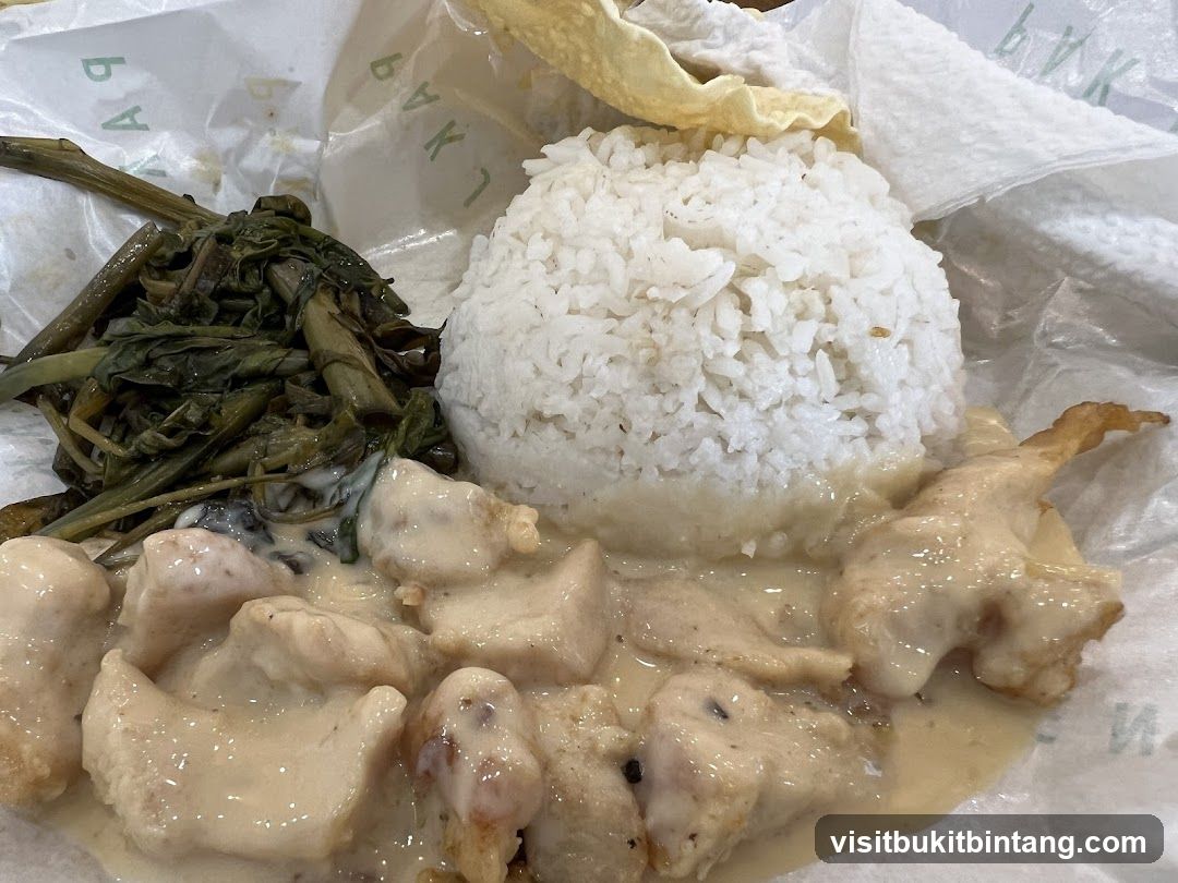 Chicken with Rice and Greens