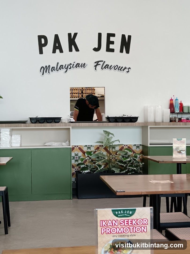 Pak Jen Malaysian Flavours Interior