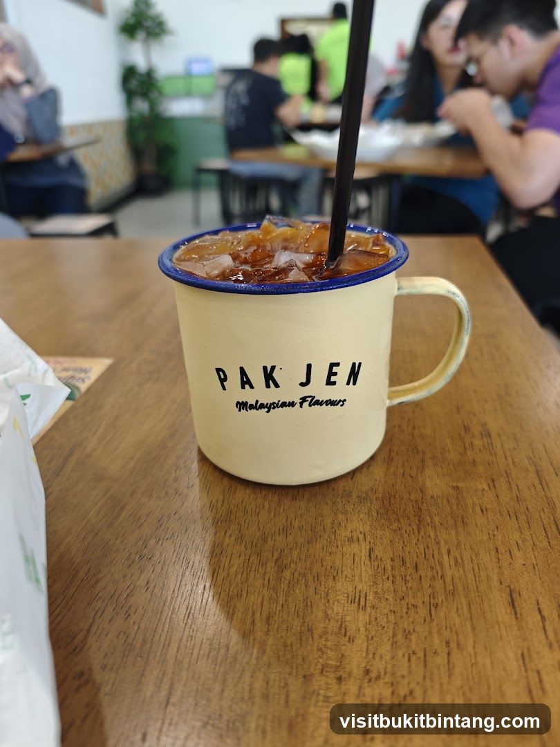 Iced Drink in a Mug