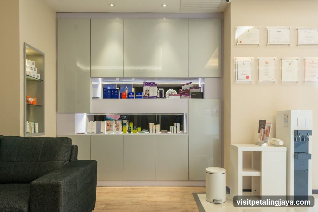 Interior of a retail or medical office space