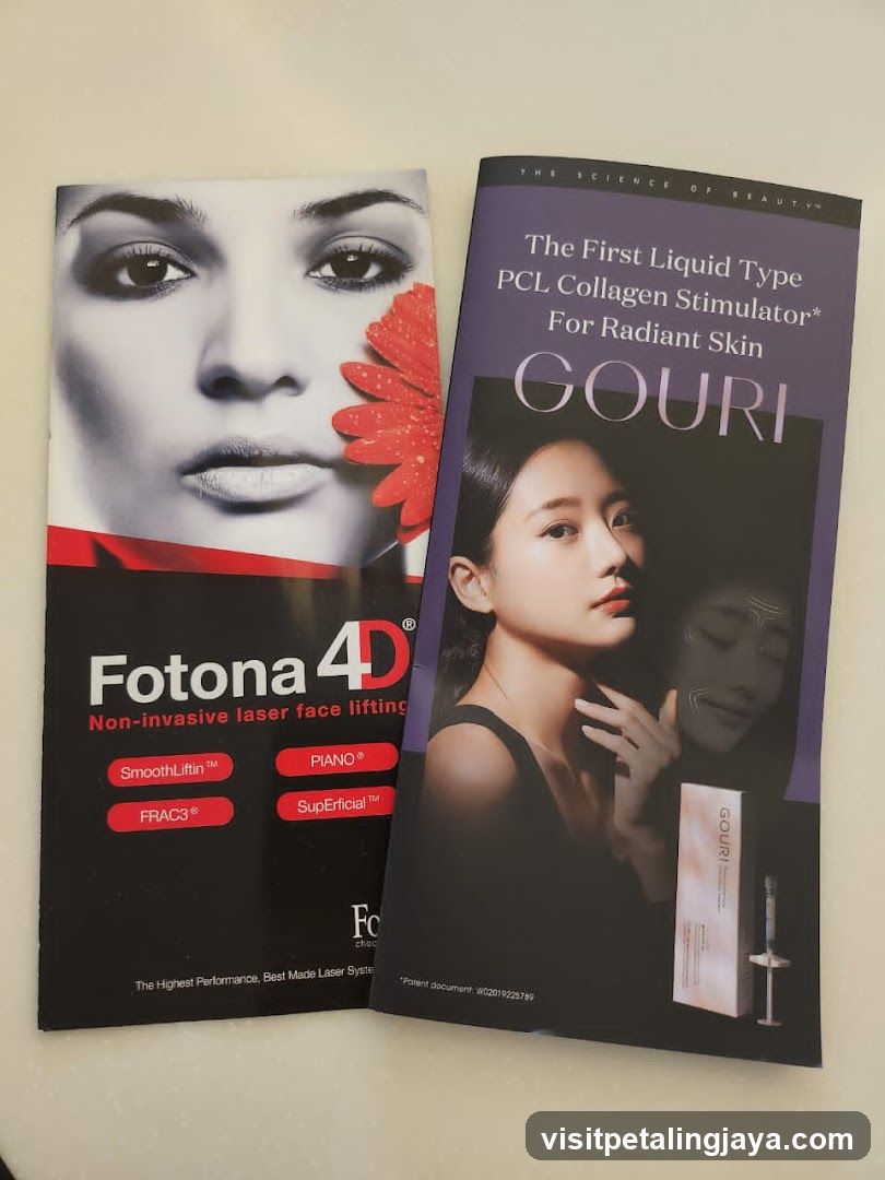 Beauty Product Brochures