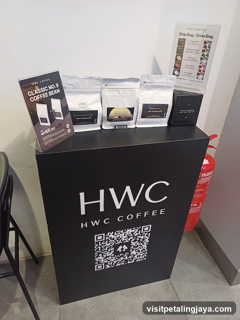 HWC Coffee Display Stand
