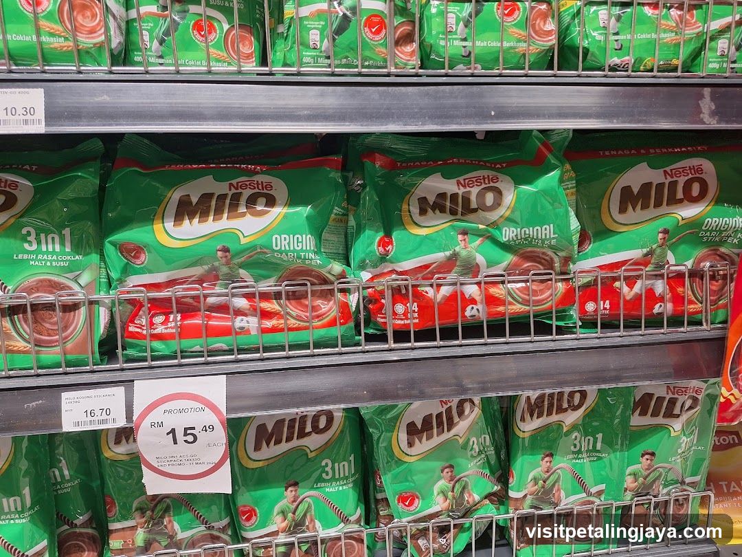 Nestle Milo Product Display