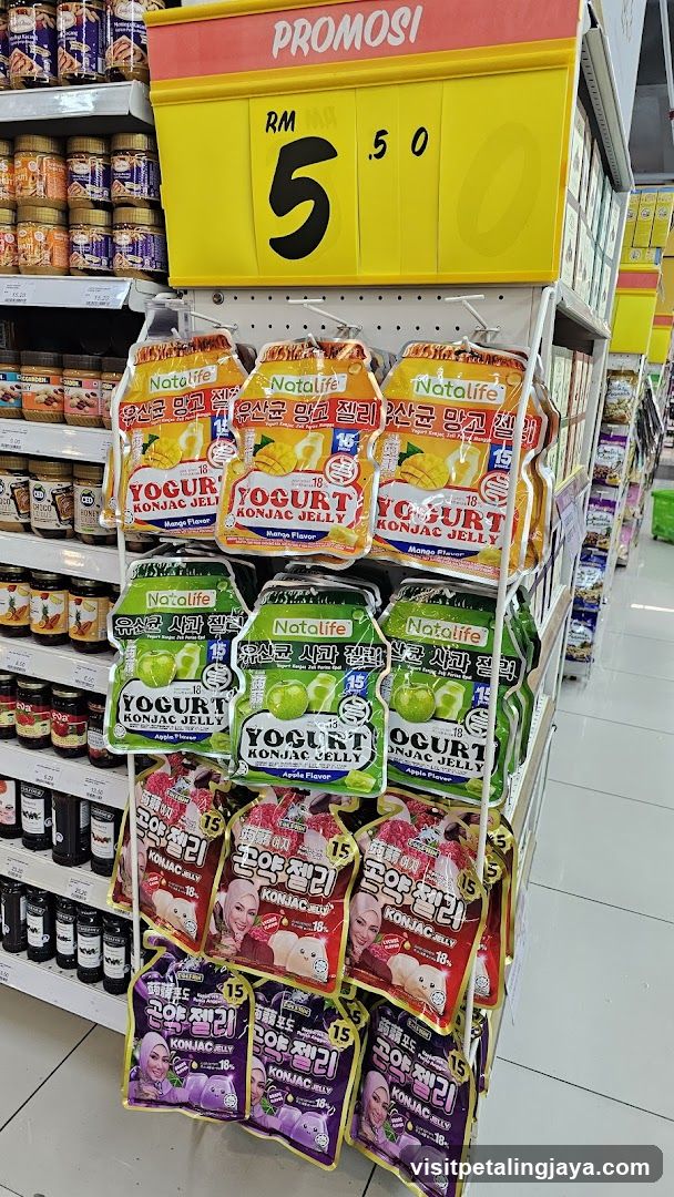 Natalife Konjac Jelly Display