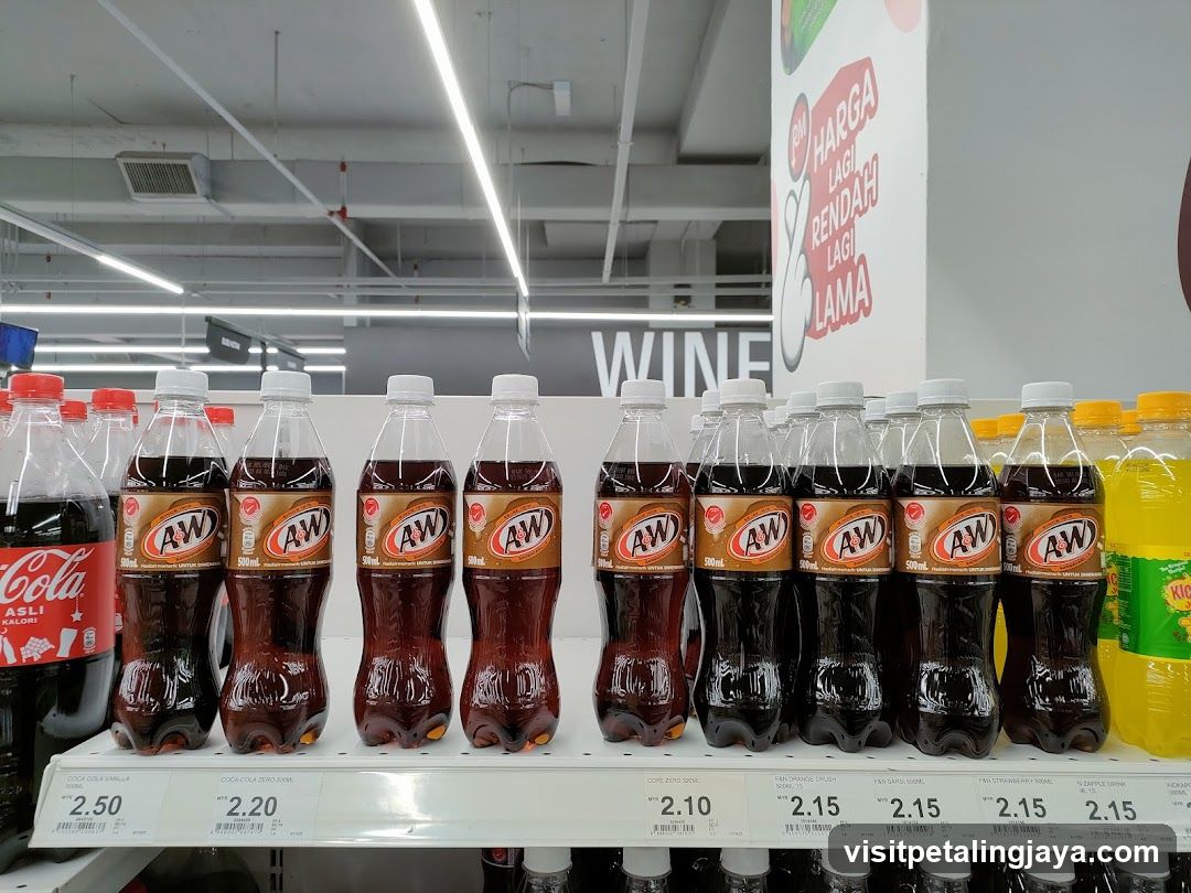 A&W Cola Display