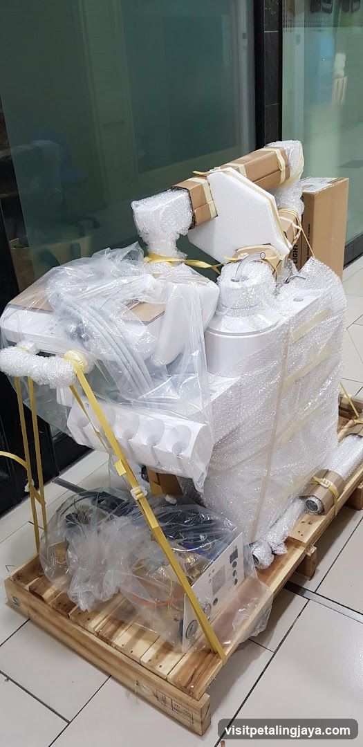 Packed Equipment on Pallet