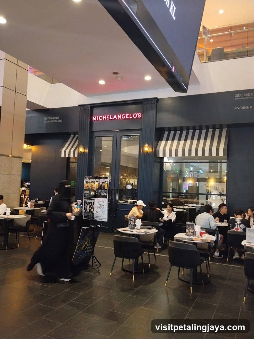 Restaurant Interior Scene