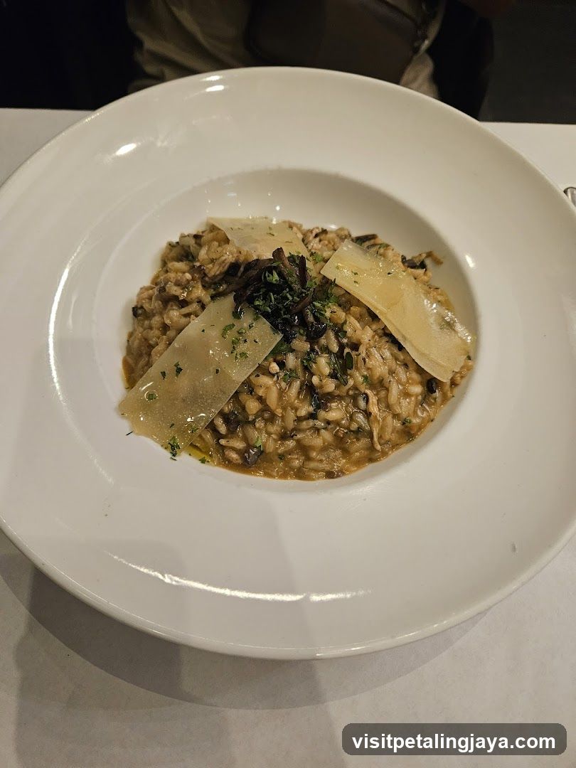 Risotto with Mushrooms and Parmesan