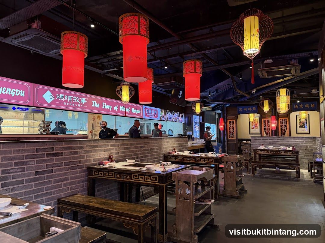 Hot Pot Restaurant Interior