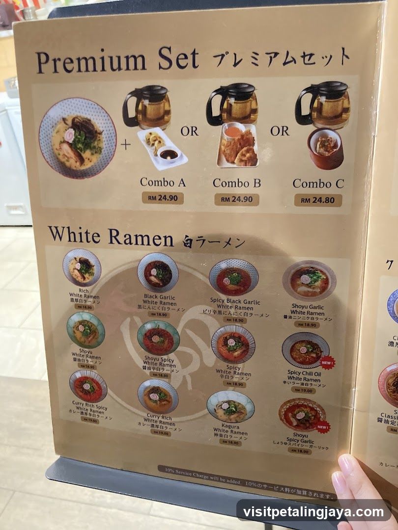 Ramen Menu Board