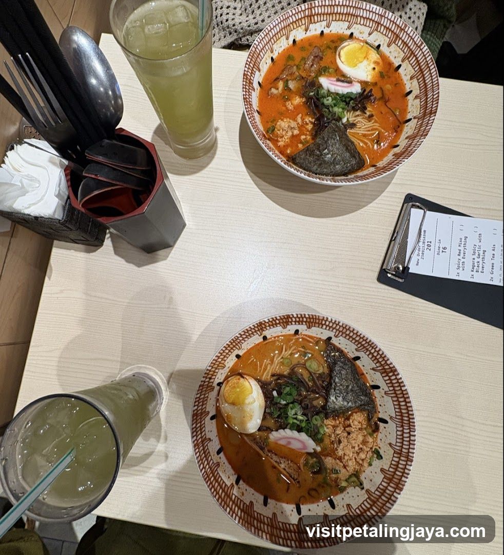 Ramen Bowl Table Setting